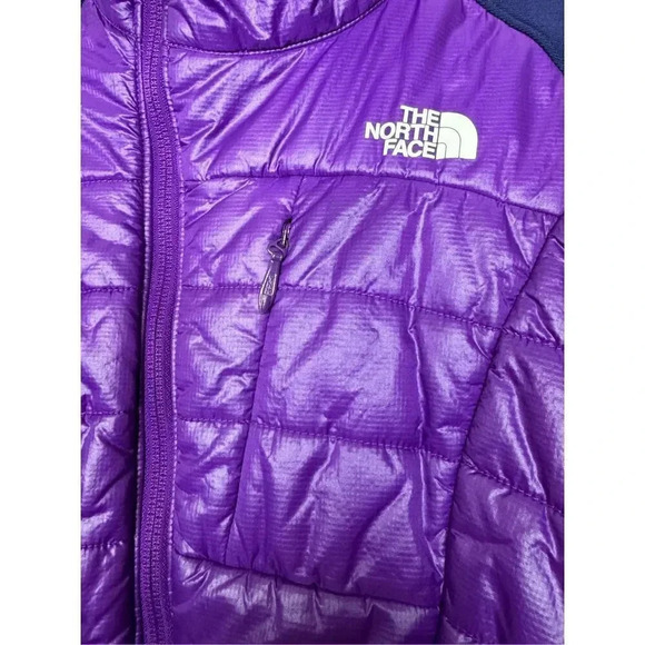 The North Face Summit Series RECCO Pertex Puffer Quilted Jacket S Purple Blue - Picture 5 of 15